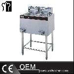 Freestand Electric 2-Tank 2-Basket Fryer