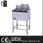 Freestand Electric 1-Tank 2-Basket Fryer