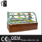 1.8m Wooden Base Refrigerated Deli Case