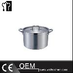 17L European Style Composite Bottom Aluminum Stew  Pot