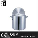 6L Aluminum StockPot With Cover