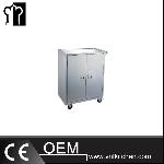 Stainless Steel Prepared Food Cart