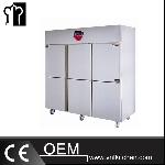 Deluxe Standard Type 6-door Commercial Direct Cooling Freezer