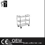 Assembling Stainless Steel 3-Layer Service Cart