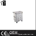 Gas Stainless Steel Steamer Cart