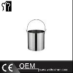 17L Stainless Steel Pail/Bucket/Barrel With Thicker Bottom