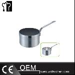 Φ100mm Composite Bottom  Deep Aluminum  Non-Stick Sauce Pan