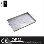 Stainless Steel  Deep Perforate Rice Dish