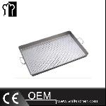 Stainless Steel  Deep Perforate Rice Dish