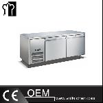 2 Doors Luxurious Fancooling Undercounter Refrigerator