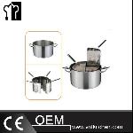 17L Stainless Steel Composite Bottom Pasta Cooker