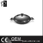 Φ340mm Aluminum Alloy Non-stick Wok With Cover