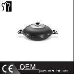 Φ340mm Aluminum Alloy Non-Stick  Wok With Cover