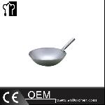 Stainless Steel Wok With Handle