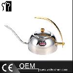 Tiamo Semisphere Stainless Steel Long Mouth Pot