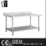 600mm Work Bench With Splanshback (Square Leg)