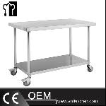 600mm Mobile Work Bench With Under Shelf