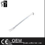 Stainless Steel Frosted Meat Fork With Hook