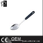 Stainless Steel Rice Spoon With Plastic Handle