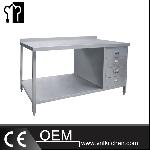 600mm Cabinet With Shelf, Drawer & Splash Back