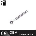 Round Single Head Melon Baller With Steel Handle