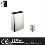 Stainless Steel Cutlery Collecting Bin With Hooks