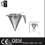 Stainless Steel Sirup Funnel Discharge Spout