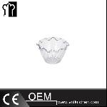 Φ95mm Clear Swirl Bowl