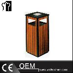 Square Outdoor Trash Can