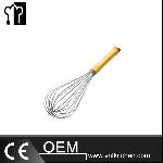 12'' Egg Whisk With Plastic Handle