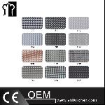 160mm PVC Gray Tone Weave Dish Mat