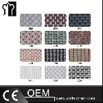 160mm PVC Check Weave Dish Mat