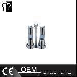 Double Heads Stainless Steel Salt & Pepper Shaker Set