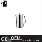 2000ml Stainless Steel Pitcher With Hinged Lip