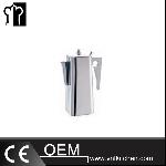 1800ml European Style Stainless Steel Rectangle Pitcher With Hinged Lid