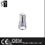 Transparent Pepper Mill With Stainless Steel Cover