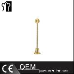 H300mm Gold-plated Bell Shape Table Number Stand