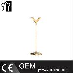 H395mm Gold-plated V Shape Table Card Holder