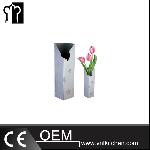 H260mm Stainless Steel Square Vase