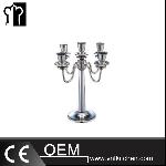 H315mm Stainless Steel 5 Heads Candle Holder