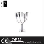 H360mm Stainless Steel 5 Heads Candle Holder