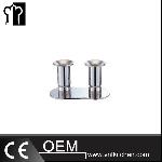 H85mm Stainless Steel Double Heads Short Candle Holder