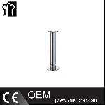 H205mm Stainless Steel Single Head Tall Candle Holder