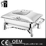 Genoa Range Full Size Chafing Dish With Spoon Rest