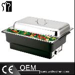 Oblong Chafing Dish With Electric Water Pan