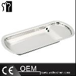 Stainless Steel Oblong Tray