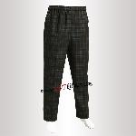 Male Checked Chef Trousers（S）