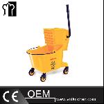 Single Mop Wringer Trolley