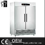 Top-Mounted 2 Door Luxurious Fancooling GN Refrigerator/Freezer