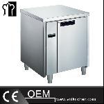 SS304 1 Door Luxurious Fancooling Undercounter Freezer